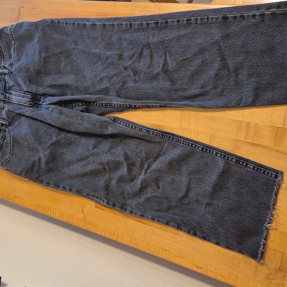 BDG Urban Outfitters Black Denim Bow Fit Jeans 30x30